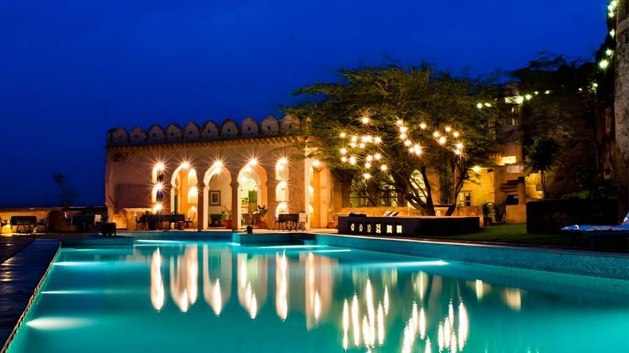 Hill Fort Kesroli 14th Century Alwar - one of the best resorts in Alwar with swimming pool