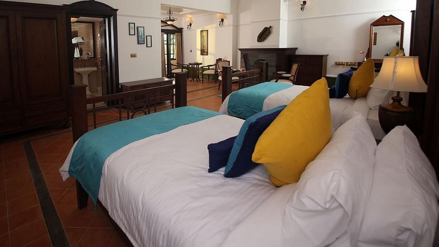bedroom in plantation stay in Wayanad