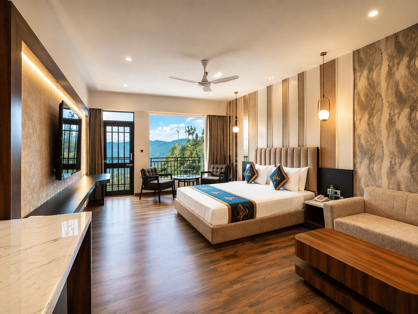 Executive room with balcony at Kavin The Chail Resort, Chail
