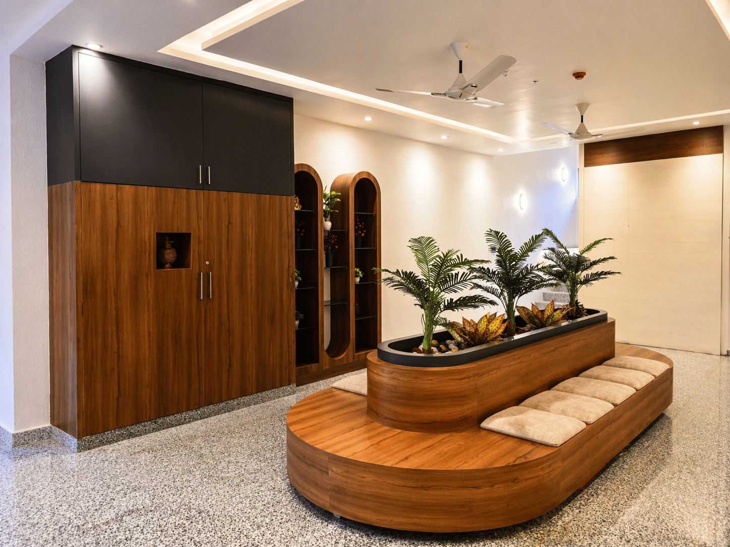 Lobby interior at Kavin The Chail Resort, Chail