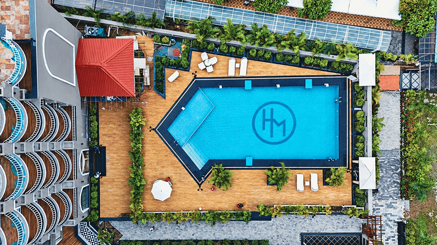 Top View Pool