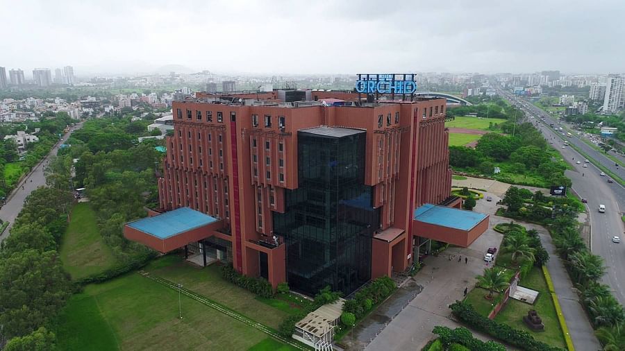 Aerial View Of Facade - The Orchid Hotel Pune  