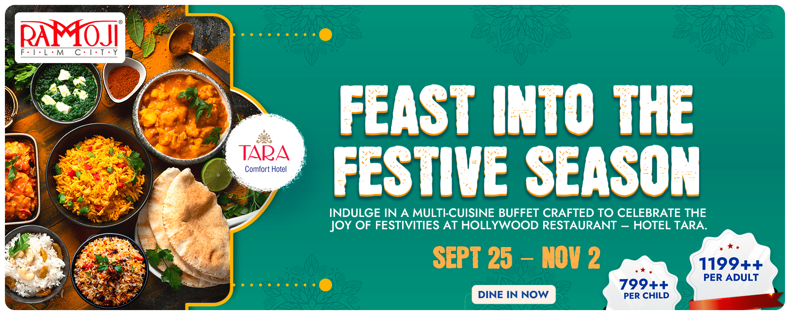 Celebrations Buffet at Hollywood Restuarant. Tara - comfort hotel