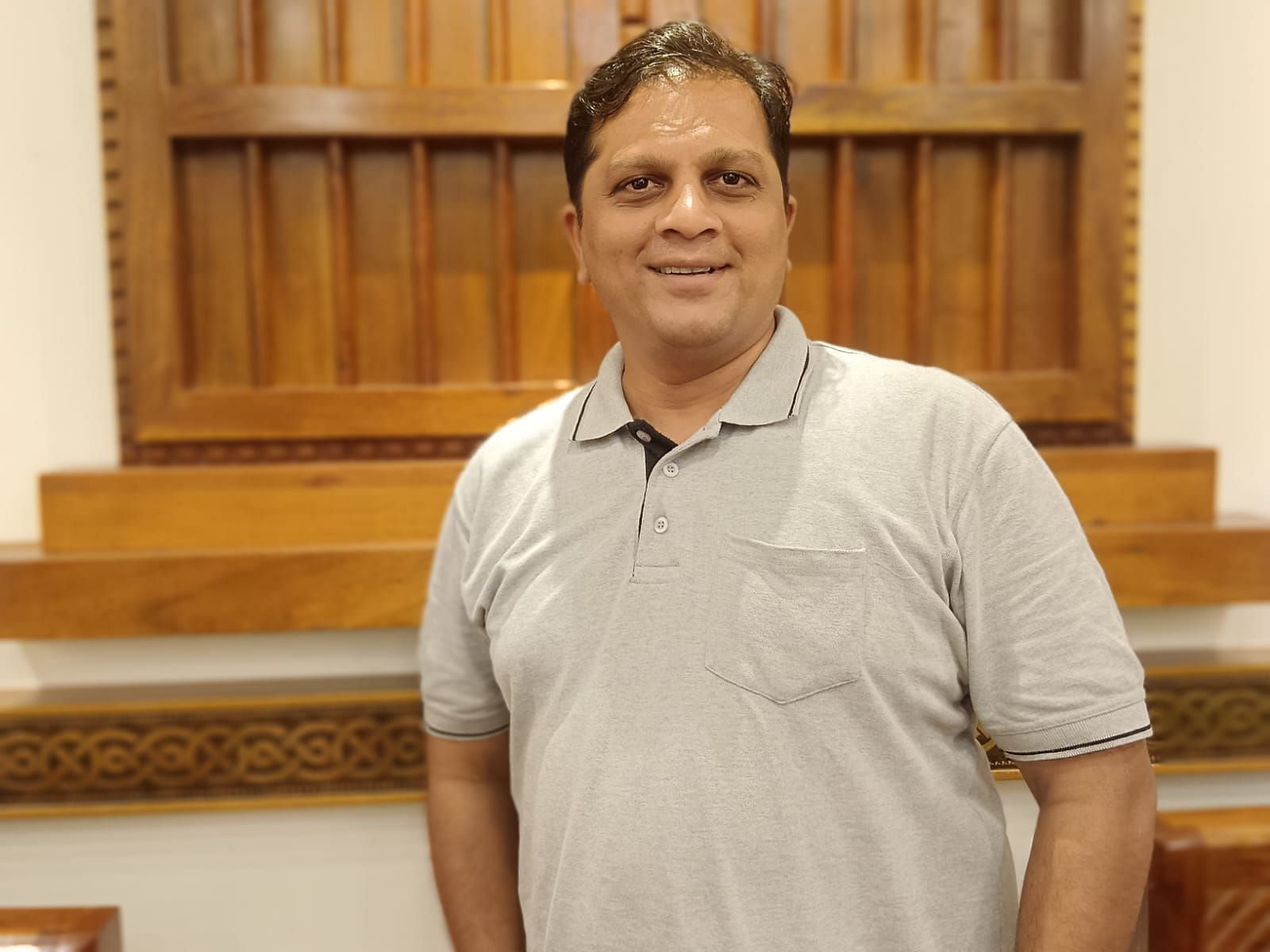A close-up image of Mr. Bhavesh Tambe (Executive Chef) 