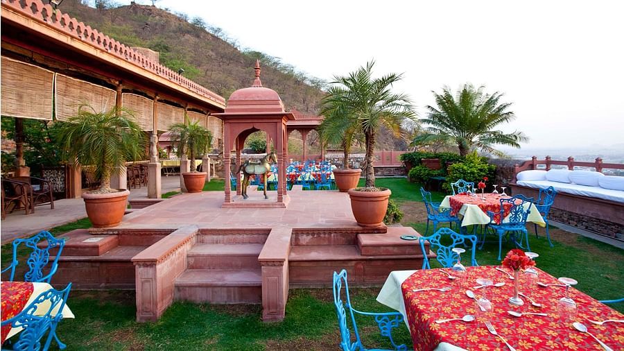 Neemrana Fort-Palace - 15th C, Delhi-Jaipur Highway Neemrana Dining Neemrana Fort Palace 8 5