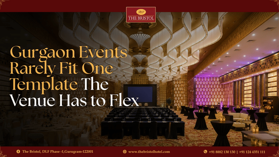 Gurgaon Events Rarely Fit One Template. The Venue Has to Flex