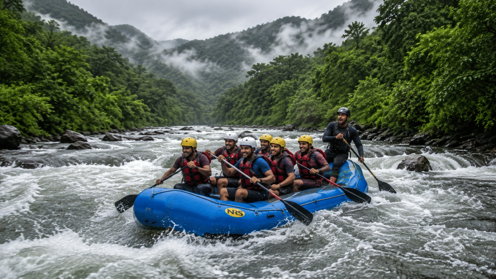 Kolad river rafting monsoon travel safety stay guide Nature Trails Kundalika