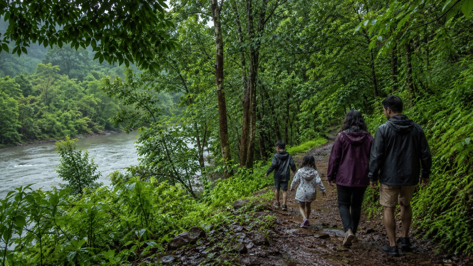 Nature Trails Durshet resort monsoon family weekend near Mumbai Khopoli
