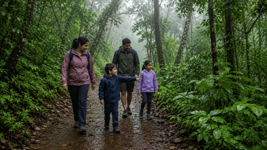 Best monsoon resorts near Mumbai for families Durshet