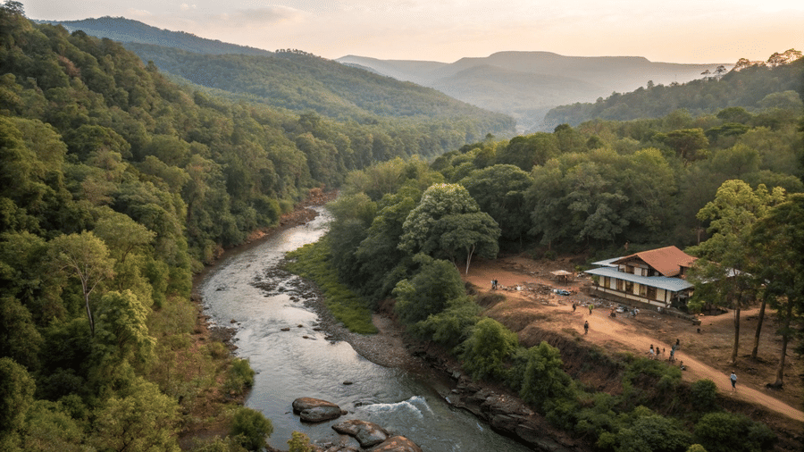 Nature Trails Durshet Resort near Mumbai and Pune for New Year and Christmas getaway