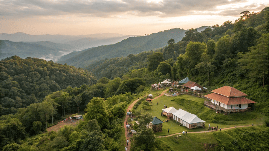 Nature Trails Sajan Resort New Year adventure getaway