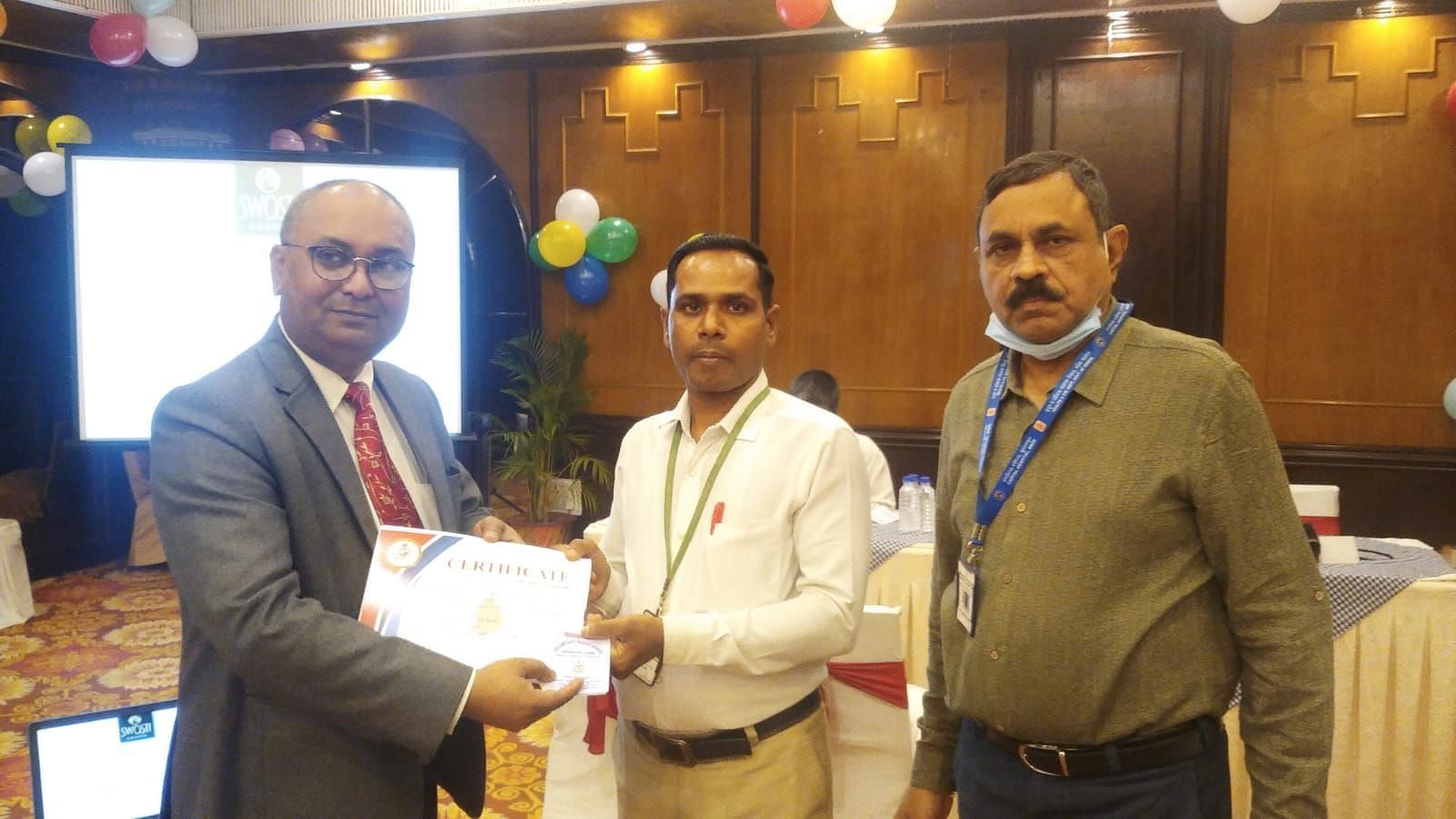 Blood donation camp organised at Swosti Resorts