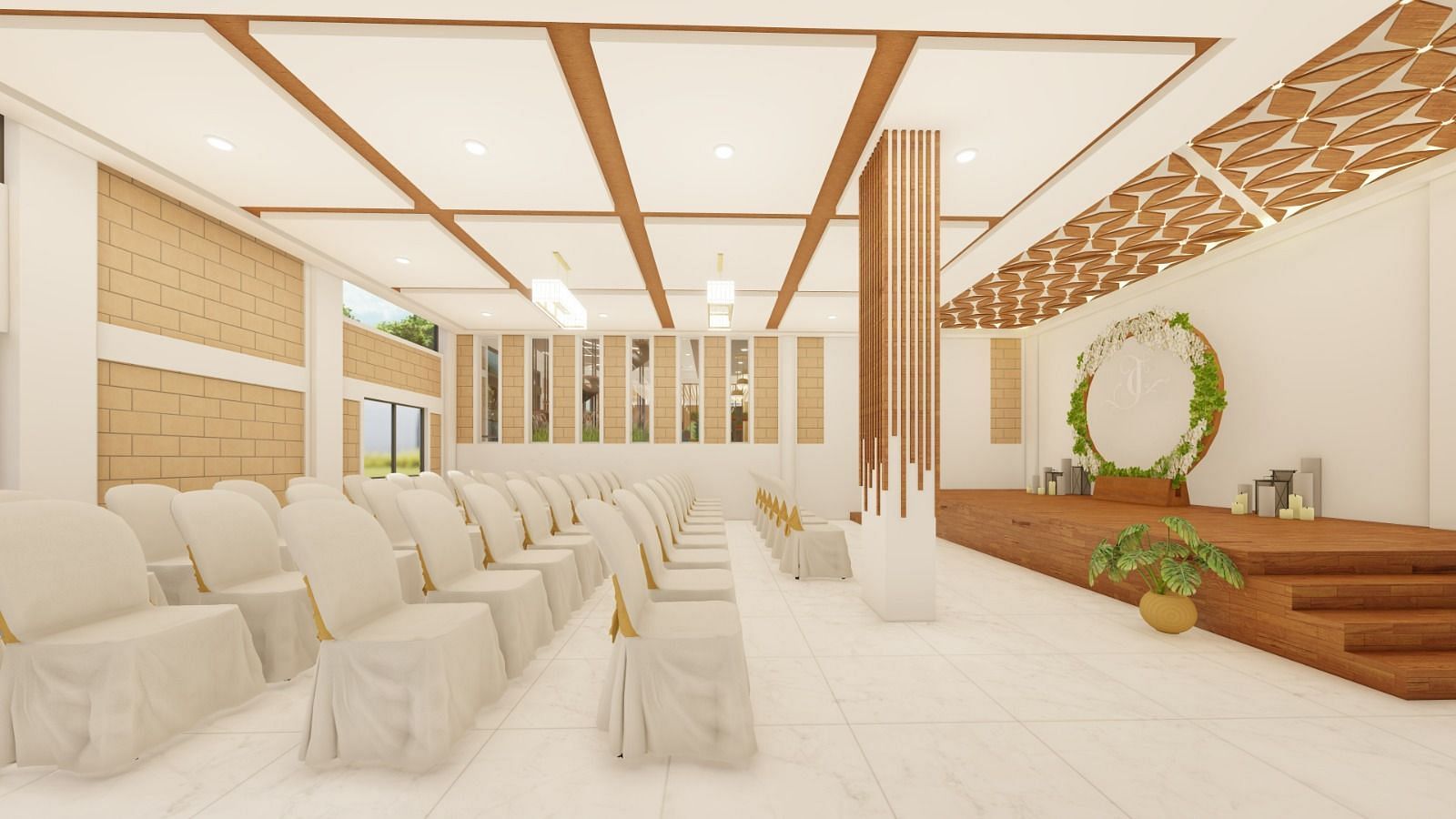 Banquet Hall at the Trishvam Symphony, Krishnagiri