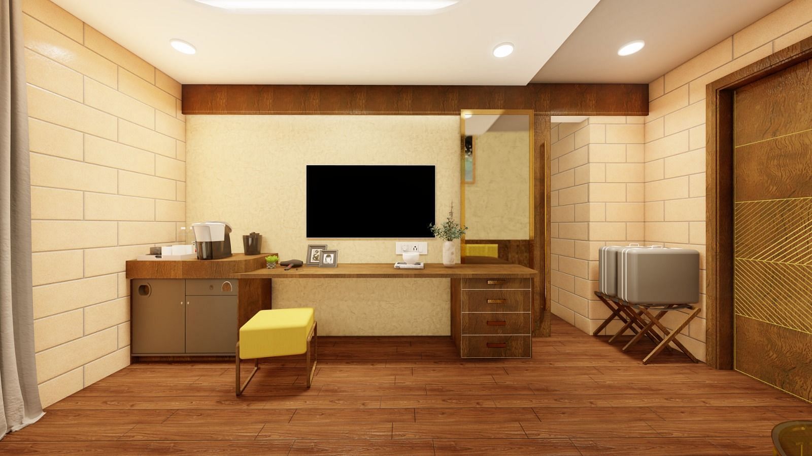 Living Room of Trishvam Suites, Trishvam Symphony, Krishnagiri