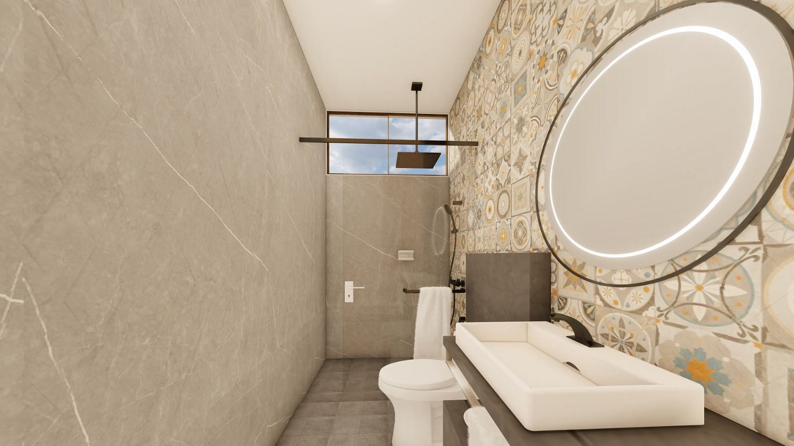 Image showing the Washroom of Trishvam Suites, Trishvam Symphony, Krishnagiri