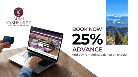 Book directly through our website, pay 25% in advance and clear the balance at check-in for a hassle-free experience.