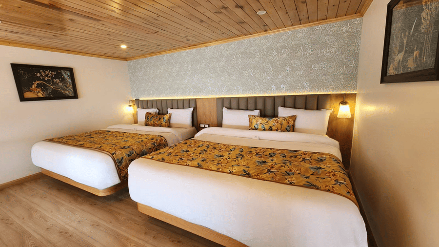 Family penthouse view with jacuzzi