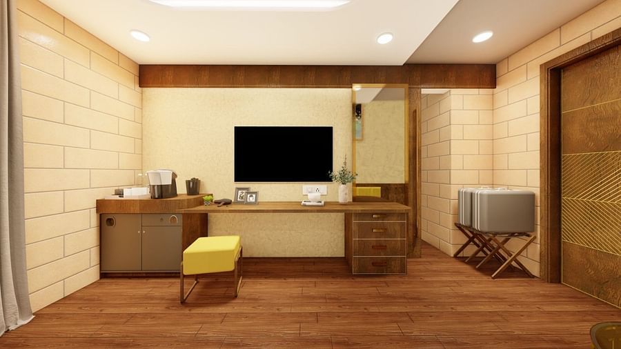 Living Room of Trishvam Suites, Trishvam Symphony, Krishnagiri