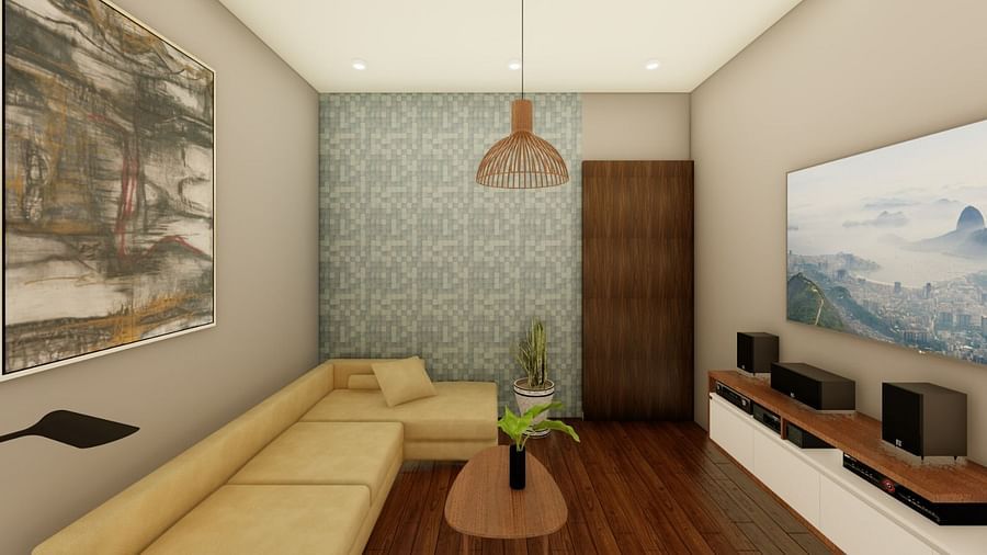 Living Room of Trishvam Suites, Trishvam Symphony, Krishnagiri