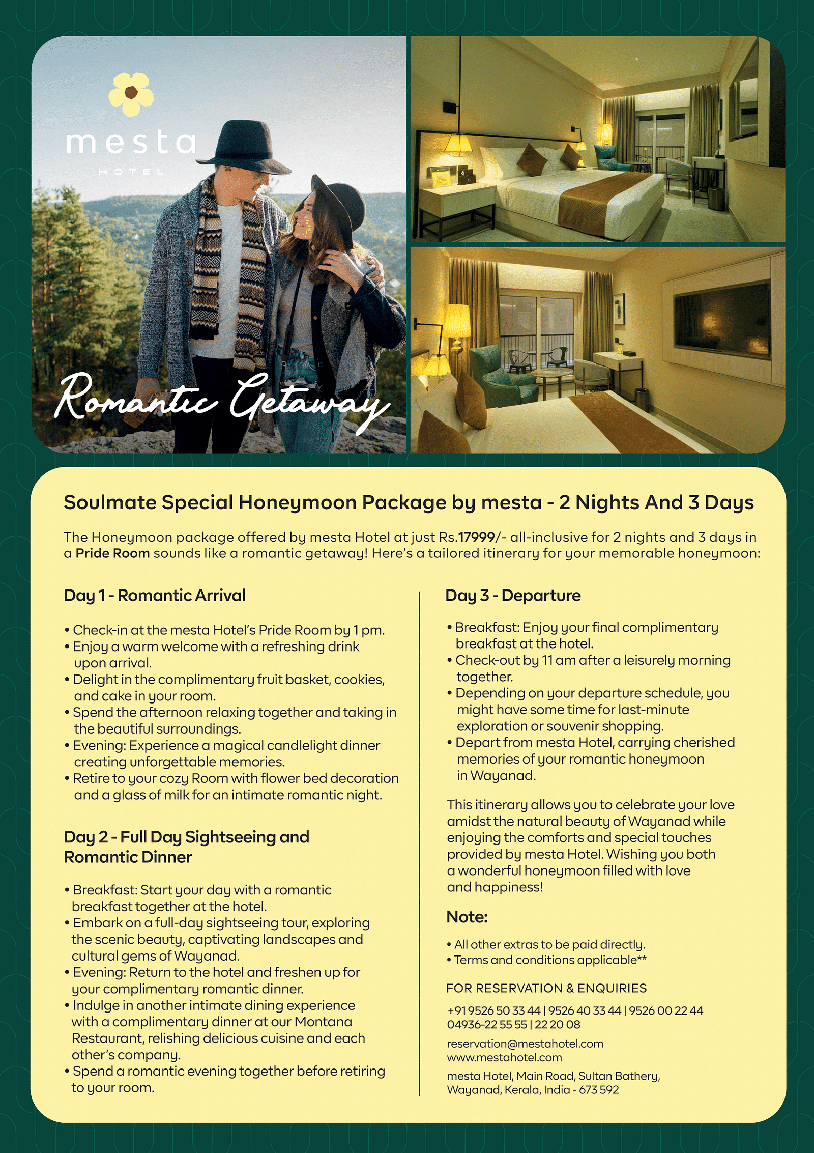HONEYMOON 2-3 PRIDE ROOM 1 -1