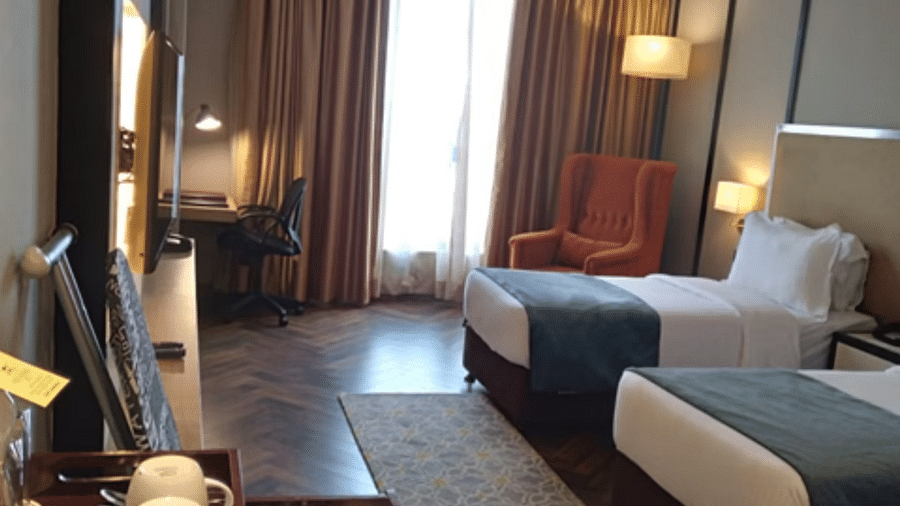 bedroom of Premier Twin - Hotel Polo Towers, Agartala
