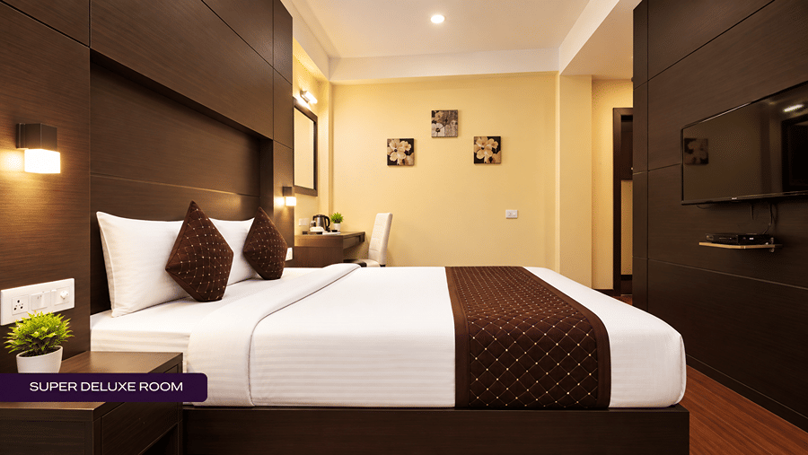 Super Deluxe AC accommodation at Mount Embassy Hotel