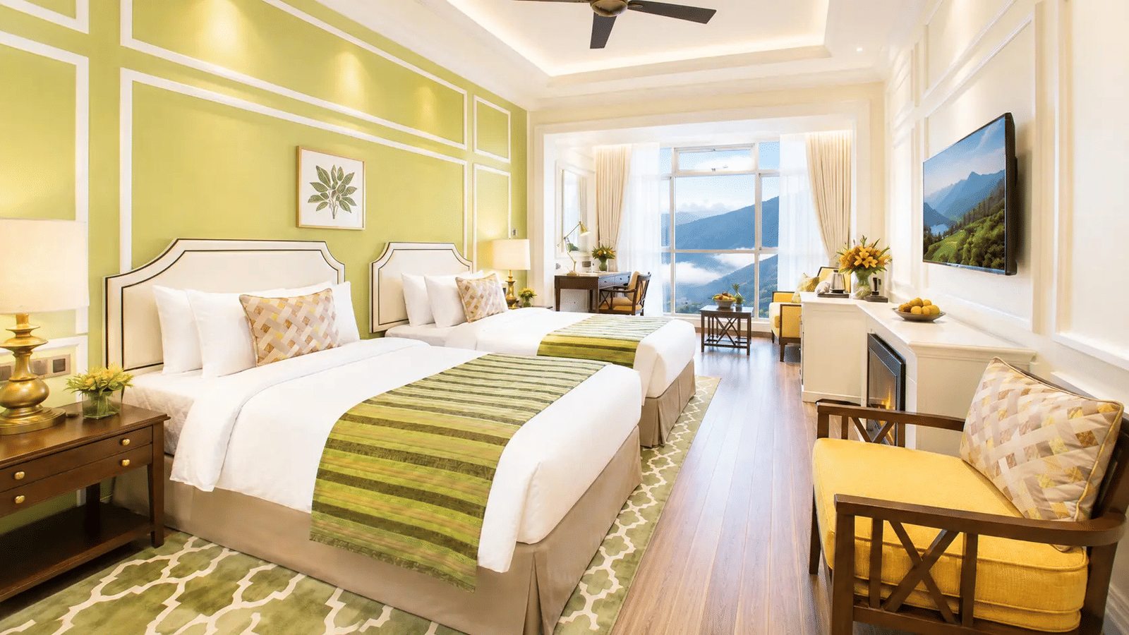 Tropic Green Room with Mountain View - Room 2