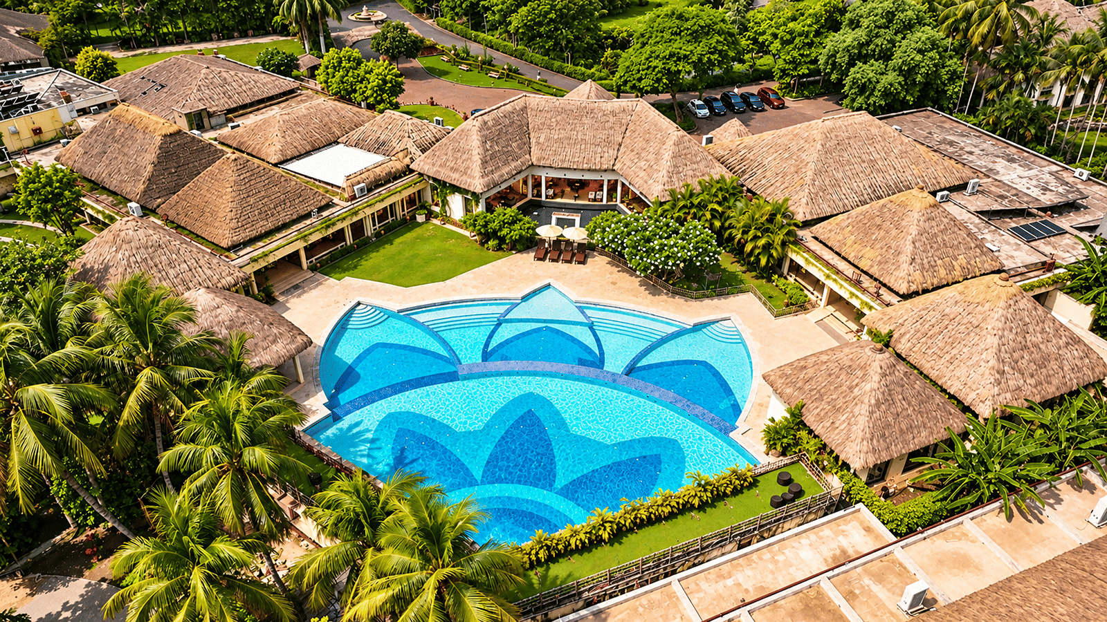 Vedic Drone Shot