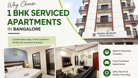 1 BHK Serviced Apartments in Bangalore