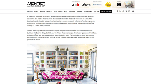 Architects and interiors of india