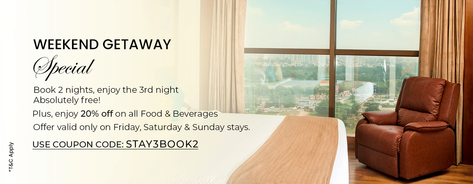 Weekend Getaway Banner New