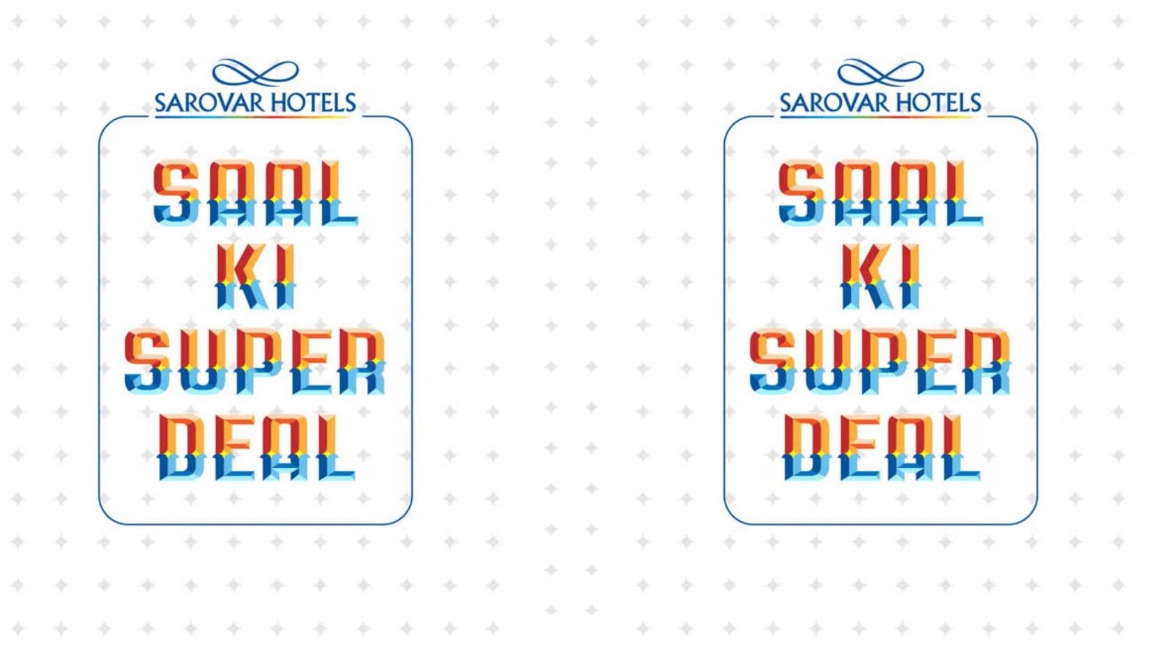 Saal ki Super deal at Sarovar Hotels 