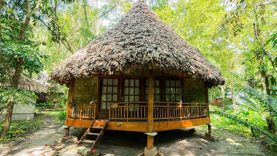 10 Accommodation Air-conditioned Nicobari Cottage Facade