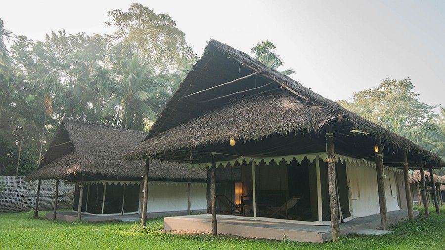 13 Accommodation Air-conditioned Tented Cottage Facade