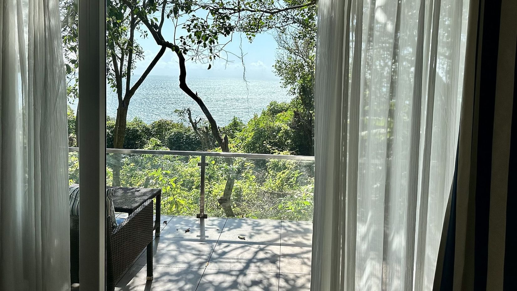 A symphony of sights, sounds, and serenity (view from the room)