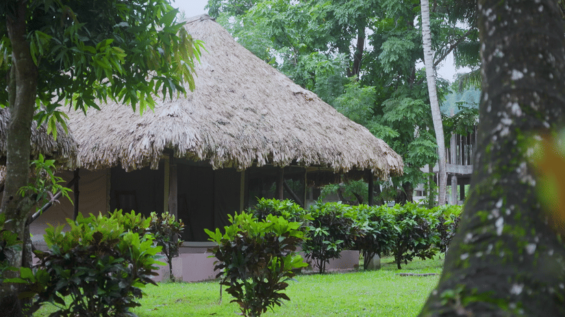 Tented Cottage Facade