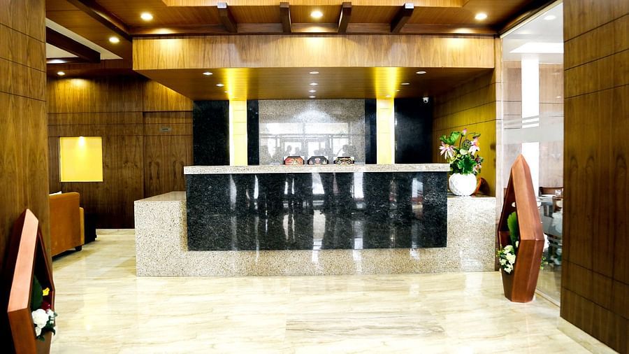 Reception at our hotel in Kurnool02