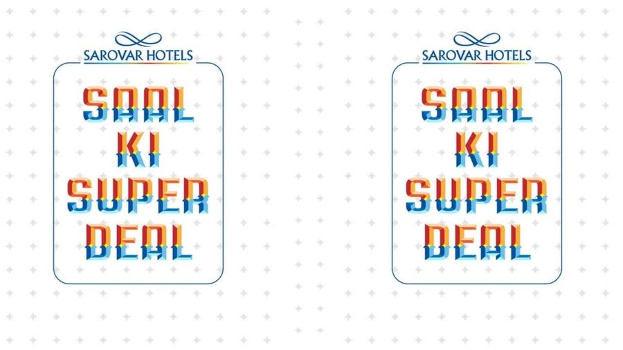 Saal ki Super deal at Sarovar Hotels 