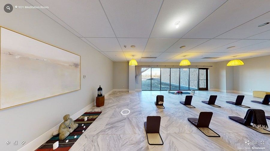 the Meditation Room at YO1 Longevity & Health Resorts, Catskills