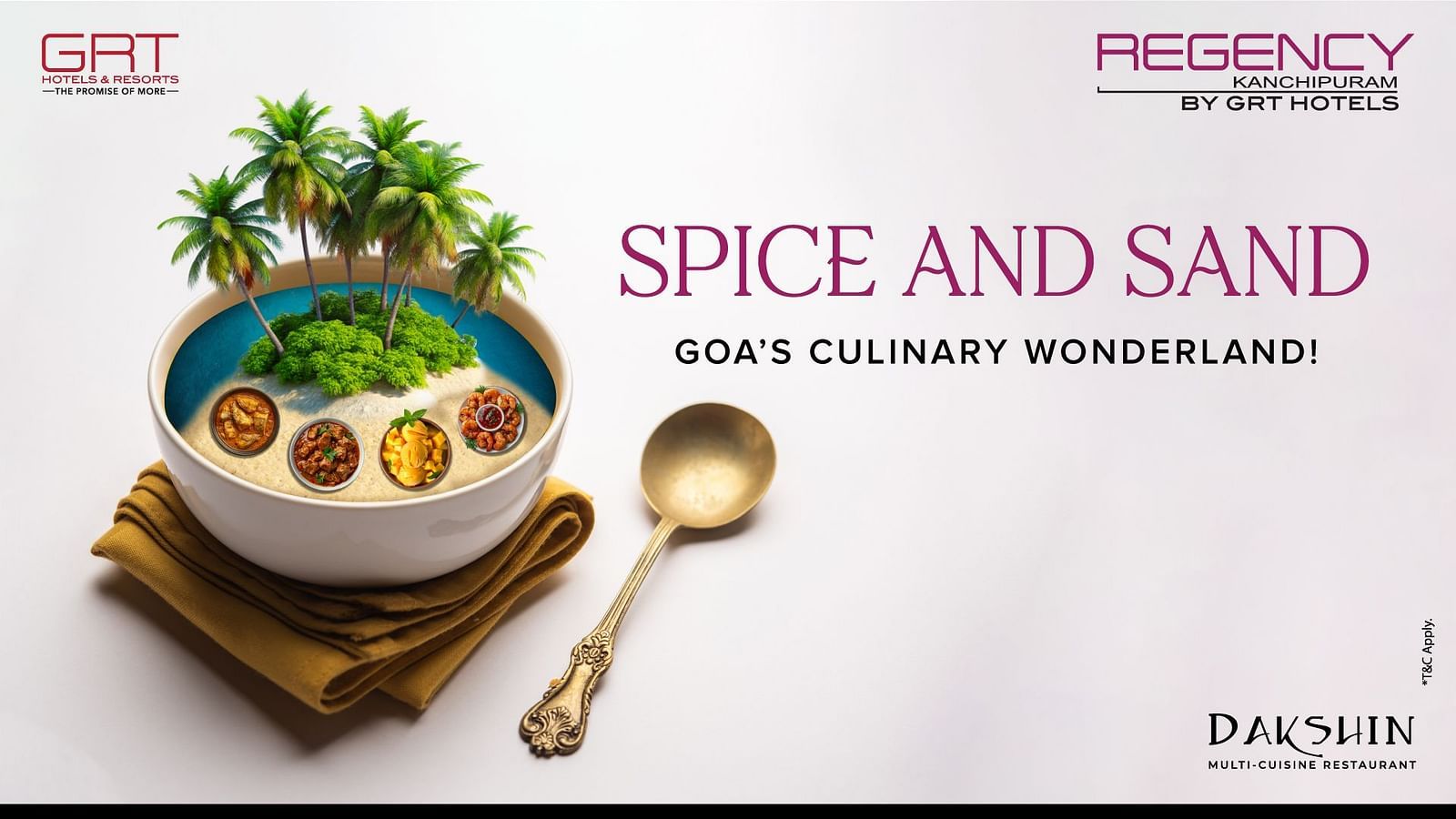 Poster of a food festival campaign.