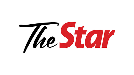 The Logo of  'The Star' news media