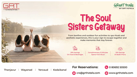 Solo traveller getaway at GReaT Trails featuring curated experiences, photography walks, wellness benefits and bonfire evenings