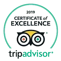 Trip advisor certificate of excellence logo.