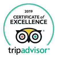 Trip advisor certificate of excellence logo.