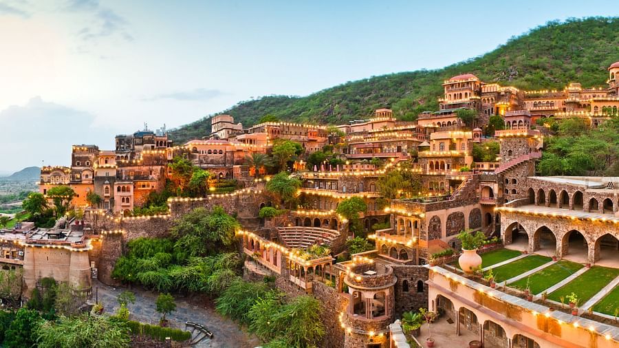Facade Premises, Neemrana Fort Palace, palace hotel in Rajasthan 14