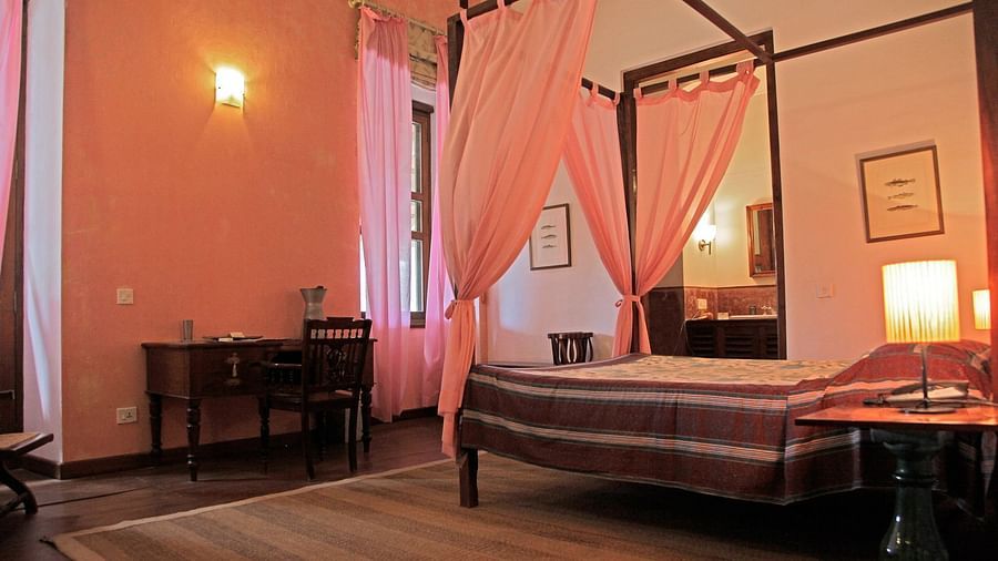 Christianus Septimus - Garden View Room, The Bungalow on the Beach, Tranquebar Hotel Rooms 