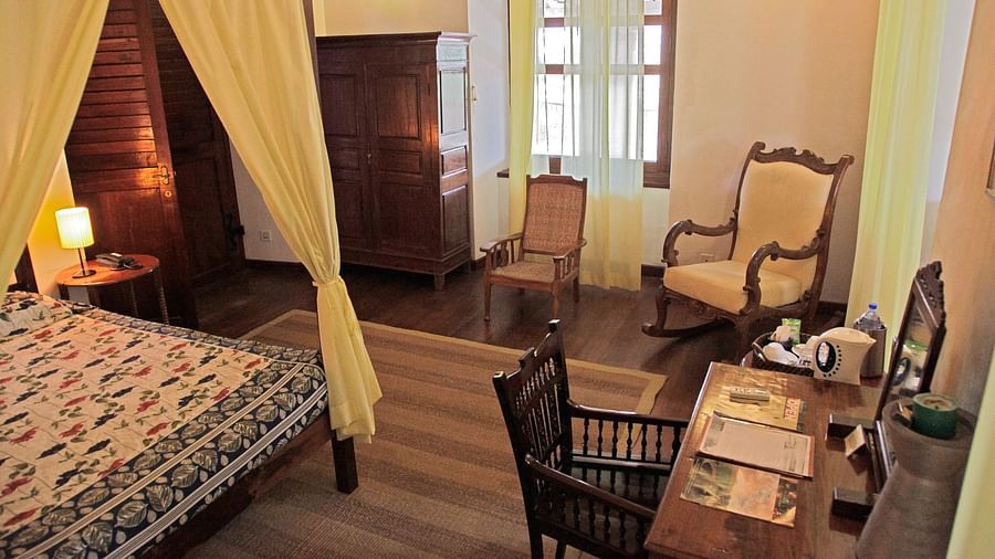 Countess Moltke - Garden View Room, The Bungalow on the Beach Tranquebar, Hotel Rooms In Tamil Nadu 1