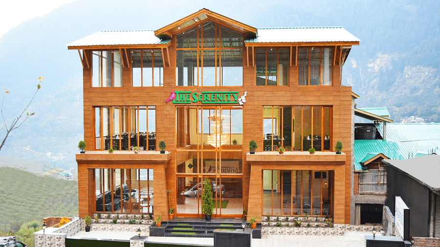 A close up shot of the building of the resort  | DLS Serenity Resort and Spa