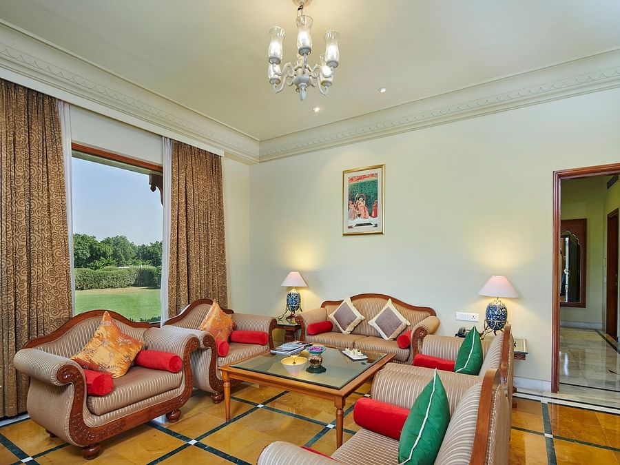 THE UMMED JODHPR - ROYAL SUITE LIVING ROOM