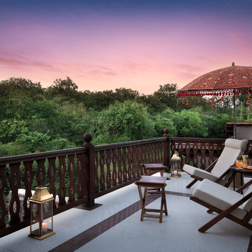 Balcony of the Villa 